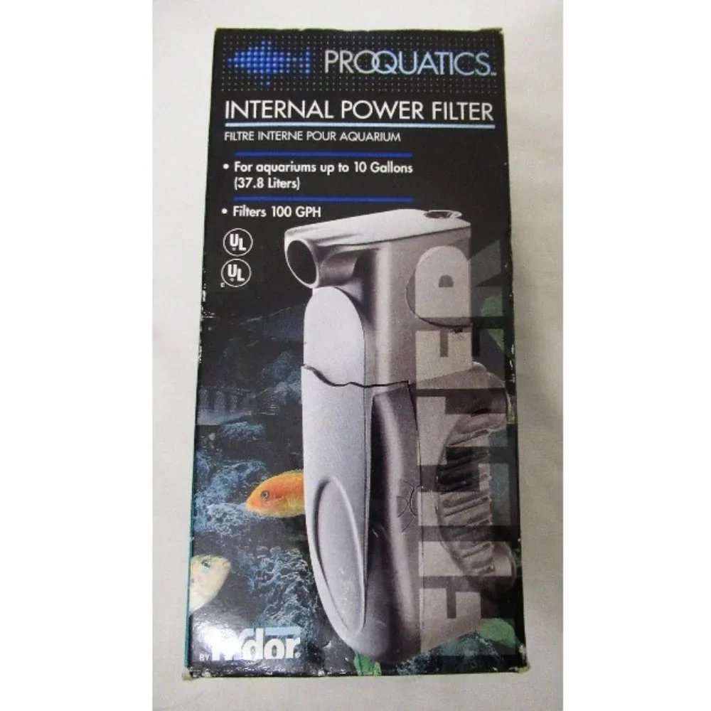 New Aquarium 100GPH filter for up to 10 gals